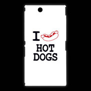 Coque Sony Xpéria Z Ultra I love Hot Dogs