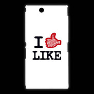 Coque Sony Xpéria Z Ultra I love Like