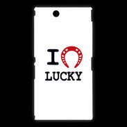 Coque Sony Xpéria Z Ultra I love Lucky