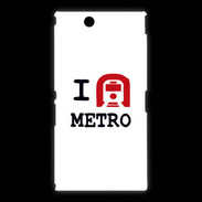 Coque Sony Xpéria Z Ultra I love Metro
