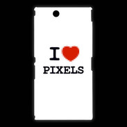 Coque Sony Xpéria Z Ultra I love Pixels