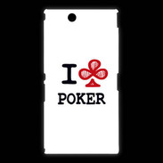 Coque Sony Xpéria Z Ultra I love Poker Club
