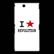 Coque Sony Xpéria Z Ultra I love Revolution