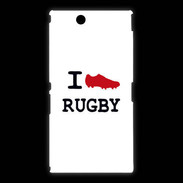 Coque Sony Xpéria Z Ultra I love Rugby