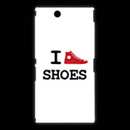 Coque Sony Xpéria Z Ultra I love Shoes