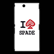 Coque Sony Xpéria Z Ultra I love Spade