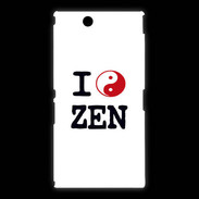 Coque Sony Xpéria Z Ultra I love Zen