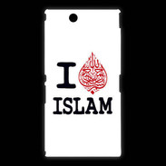 Coque Sony Xpéria Z Ultra I love Islam