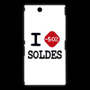 Coque Sony Xpéria Z Ultra I love Soldes