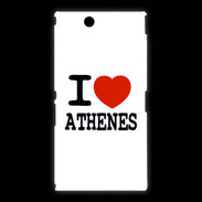 Coque Sony Xpéria Z Ultra I love Athenes