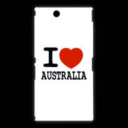 Coque Sony Xpéria Z Ultra I love Australia