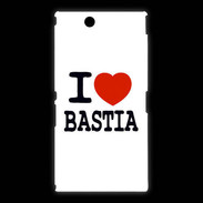 Coque Sony Xpéria Z Ultra I love Bastia