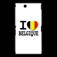 Coque Sony Xpéria Z Ultra I love Belgique 2