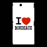 Coque Sony Xpéria Z Ultra I love Bordeaux