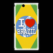 Coque Sony Xpéria Z Ultra I love Brazil 3