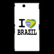 Coque Sony Xpéria Z Ultra I love Brazil 2
