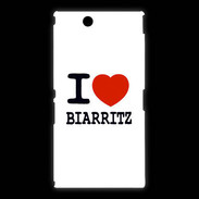 Coque Sony Xpéria Z Ultra I love Biarritz