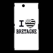 Coque Sony Xpéria Z Ultra I love Bretagne 3