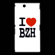 Coque Sony Xpéria Z Ultra I love BZH