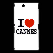 Coque Sony Xpéria Z Ultra I love Cannes