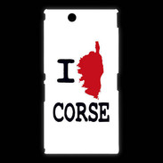 Coque Sony Xpéria Z Ultra I love Corse 3