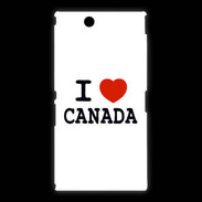 Coque Sony Xpéria Z Ultra I love Canada