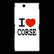 Coque Sony Xpéria Z Ultra I love Corse