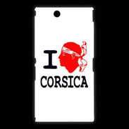 Coque Sony Xpéria Z Ultra I love Corsica 2