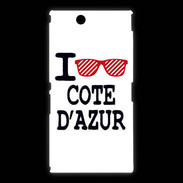 Coque Sony Xpéria Z Ultra I love Cote d'Azur 2