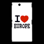 Coque Sony Xpéria Z Ultra I love Europe