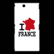 Coque Sony Xpéria Z Ultra I love France 4