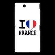 Coque Sony Xpéria Z Ultra I love France 2