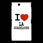 Coque Sony Xpéria Z Ultra I love Guadeloupe