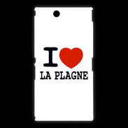 Coque Sony Xpéria Z Ultra I love La Plagne