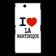 Coque Sony Xpéria Z Ultra I love La Martinique