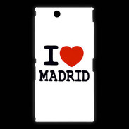 Coque Sony Xpéria Z Ultra I love Madrid