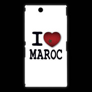Coque Sony Xpéria Z Ultra I love Maroc 2