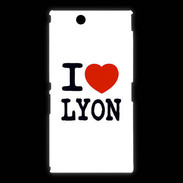 Coque Sony Xpéria Z Ultra I love Lyon