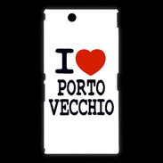 Coque Sony Xpéria Z Ultra I love Porto Vecchio