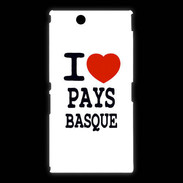 Coque Sony Xpéria Z Ultra I love Pays Basque