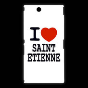 Coque Sony Xpéria Z Ultra I love Saint Etienne