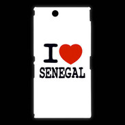 Coque Sony Xpéria Z Ultra I love Sénégal