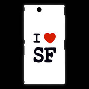 Coque Sony Xpéria Z Ultra I love SF