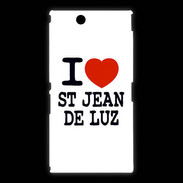 Coque Sony Xpéria Z Ultra I love Saint Jean de Luz