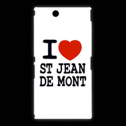 Coque Sony Xpéria Z Ultra I love Saint Jean de Mont