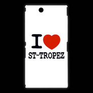 Coque Sony Xpéria Z Ultra I love Saint Tropez