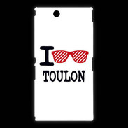 Coque Sony Xpéria Z Ultra I love Toulon 2