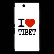 Coque Sony Xpéria Z Ultra I love Tibet