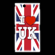 Coque Sony Xpéria Z Ultra I love UK 2