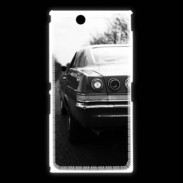 Coque Sony Xpéria Z Ultra Voiture en noir et blanc PR 10